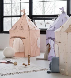 3 Sprouts Legetelte|Legetelte|Legetelt - 100 x 135 cm - Støvet Lilla
