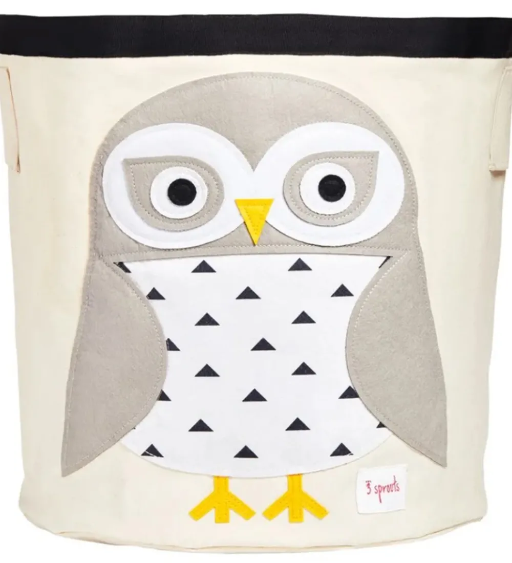 3 Sprouts Kurve>Opbevaringskurv - 44,5x43 cm - Sneugle