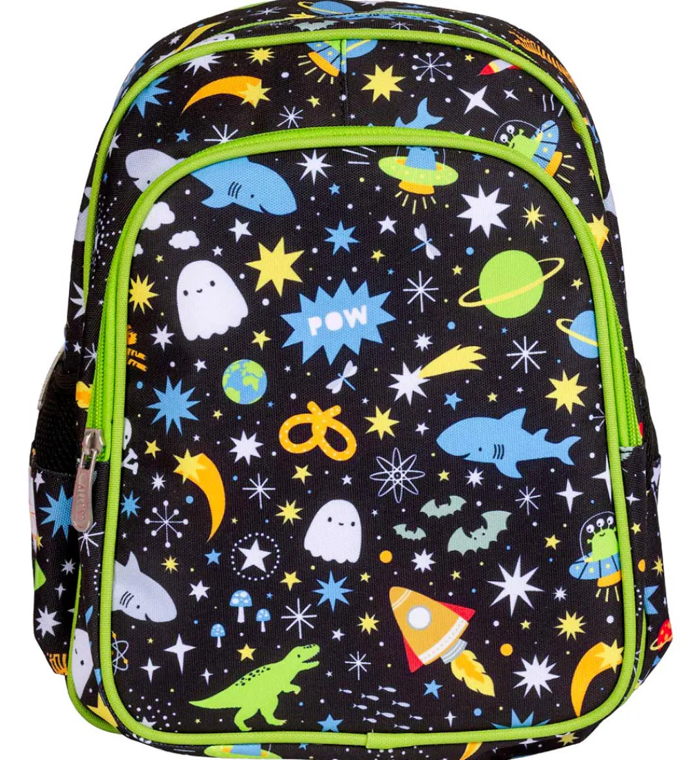 Børn A Little Lovely Company Børnehavetasker>Børnehavetaske m. Termolomme - Galaxy