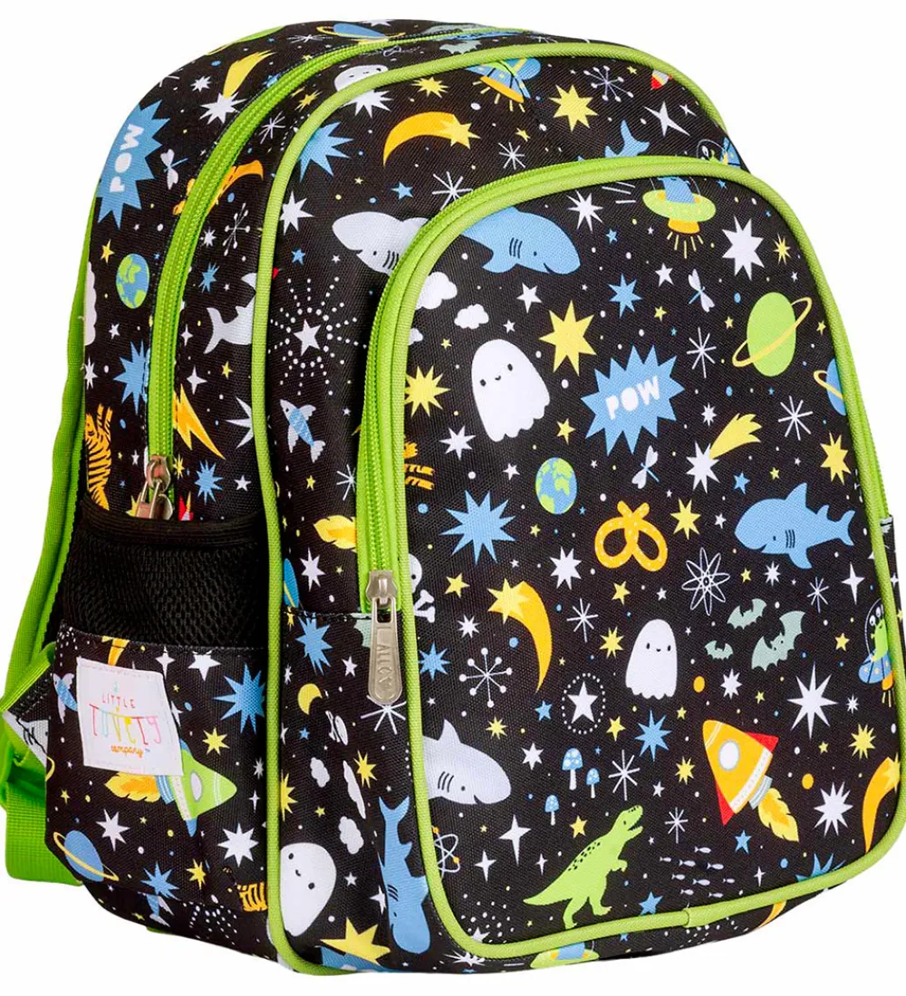 Børn A Little Lovely Company Børnehavetasker>Børnehavetaske m. Termolomme - Galaxy