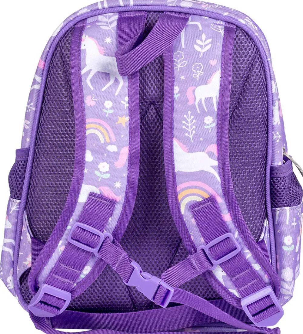 Børn A Little Lovely Company Børnehavetasker|Børnehavetaske m. Termolomme - Unicorn D