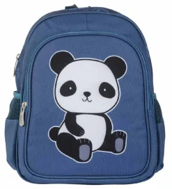 Børn A Little Lovely Company Børnehavetasker>Børnehavetaske m. Termolomme - Panda - B