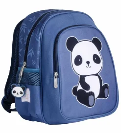 Børn A Little Lovely Company Børnehavetasker>Børnehavetaske m. Termolomme - Panda - B