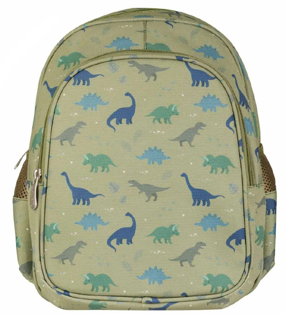 Børn A Little Lovely Company Børnehavetasker|Børnehavetaske m. Termolomme - Dinosaur