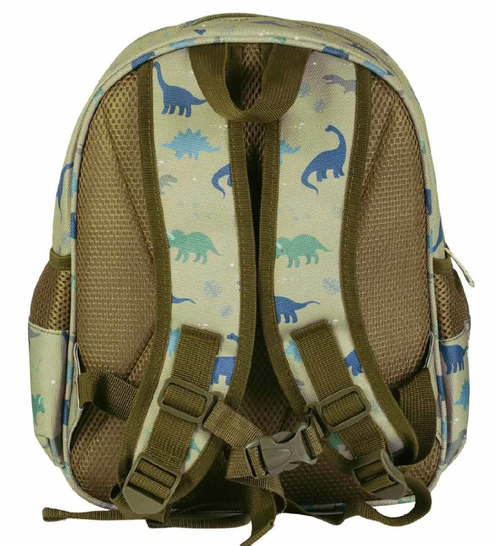 Børn A Little Lovely Company Børnehavetasker|Børnehavetaske m. Termolomme - Dinosaur