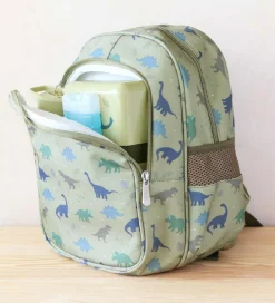 Børn A Little Lovely Company Børnehavetasker|Børnehavetaske m. Termolomme - Dinosaur