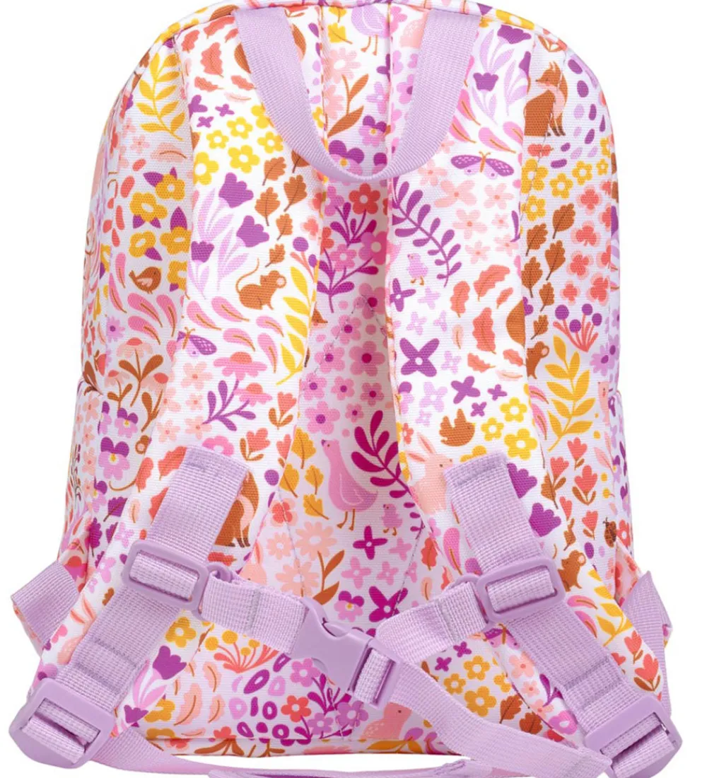 Børn A Little Lovely Company Børnehavetasker|Børnehavetaske - Flower Garden