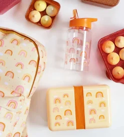 Børn A Little Lovely Company Børnehavetasker></noscript>Børnehavetaske - Rainbows - Gul