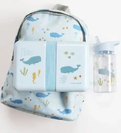 Børn A Little Lovely Company Børnehavetasker></noscript>Børnehavetaske - Ocean - Blå