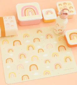 A Little Lovely Company Dækkeservietter|Dækkeserviet - Vinyl - Rainbows