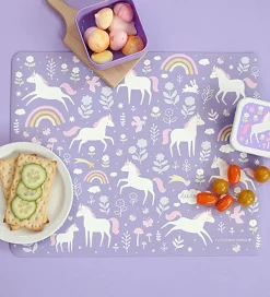 A Little Lovely Company Dækkeservietter|Dækkeserviet - Vinyl - Unicorn Dreams