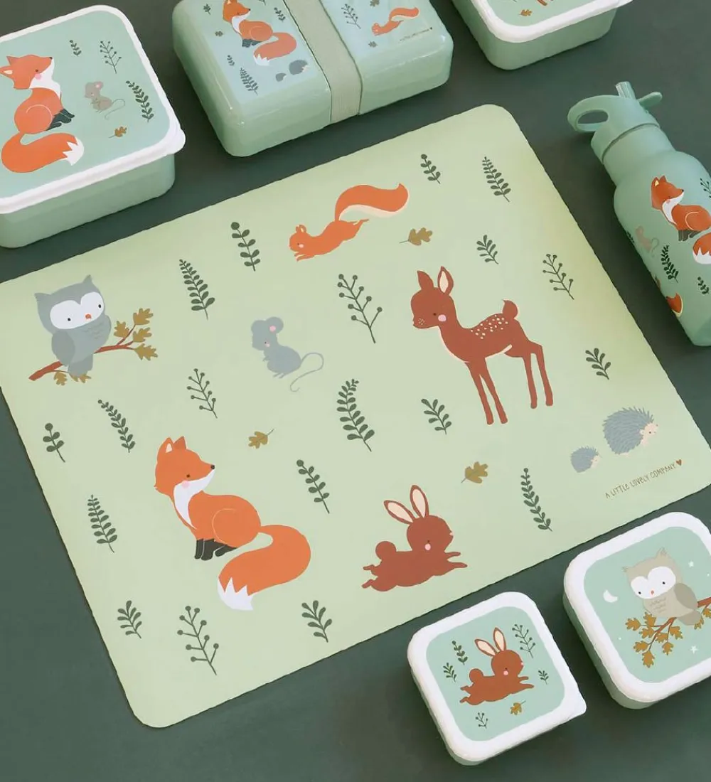 A Little Lovely Company Dækkeservietter>Dækkeserviet - Forest Friends