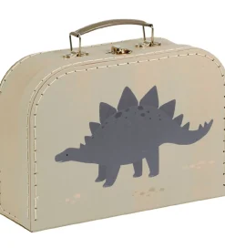 A Little Lovely Company Legekufferter|Kuffertsæt - 2 stk - 29x25,5 cm - Dinosa