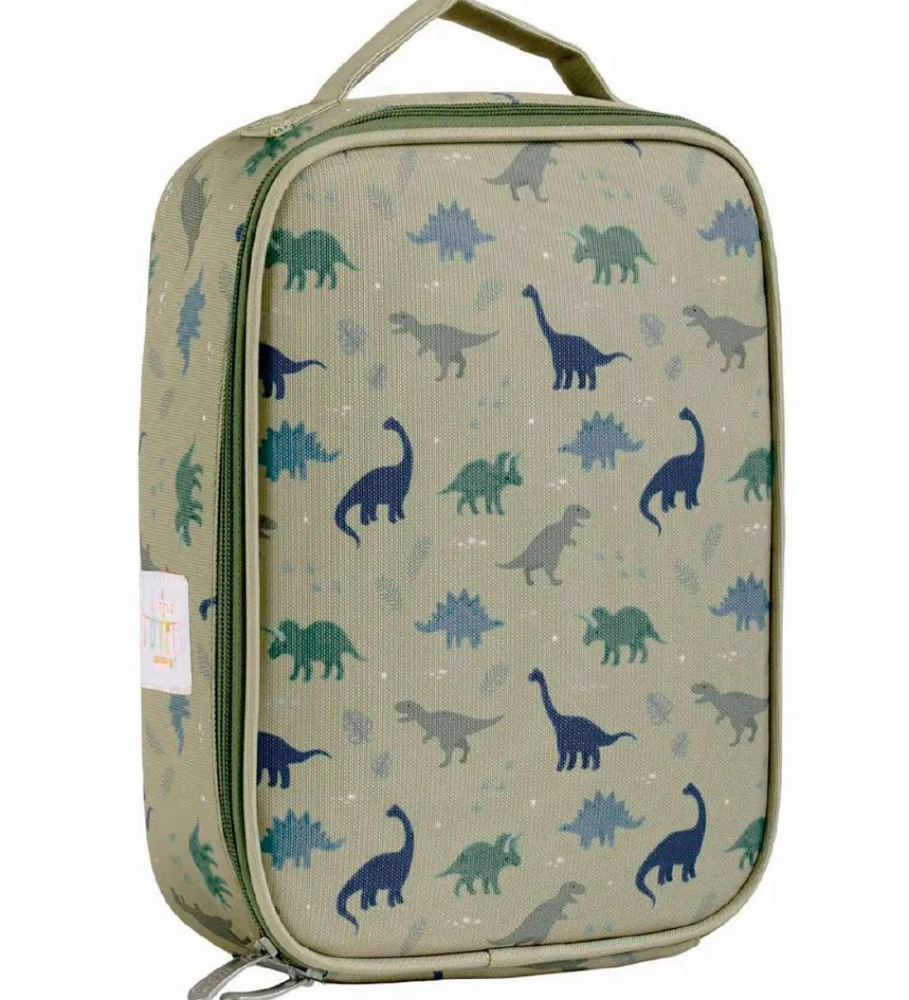 A Little Lovely Company Køletasker|Køletaske - Grøn m. Dinosaur