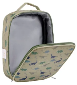 A Little Lovely Company Køletasker|Køletaske - Grøn m. Dinosaur