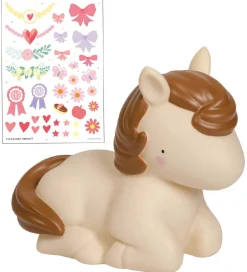 A Little Lovely Company Natlamper|Fritstående Lamper|Lampe - 20 cm - Horse