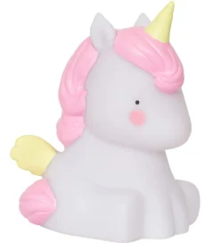 A Little Lovely Company Natlamper|Fritstående Lamper>Minilampe - 12,5 cm - Enhjørning