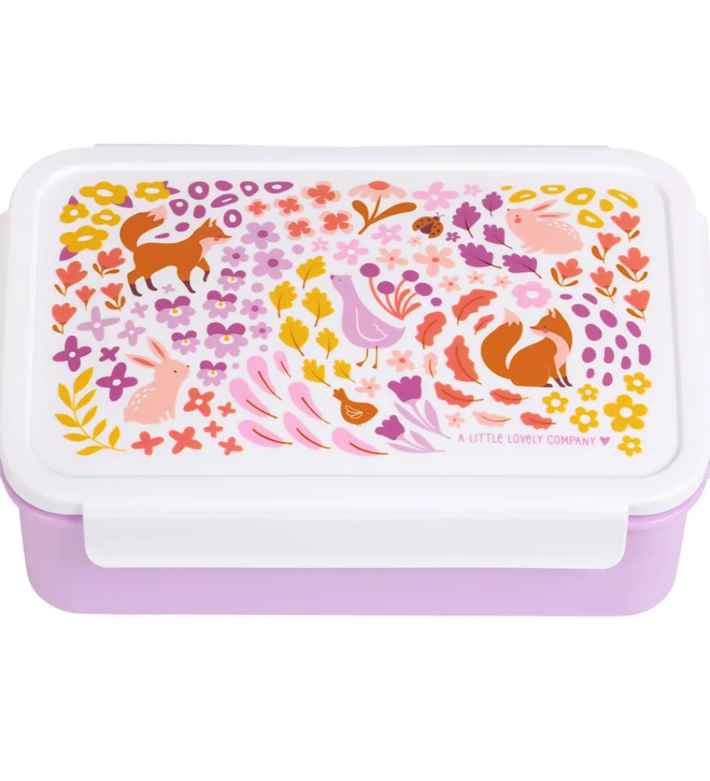 A Little Lovely Company Madkasser|Madkasse - Bento - Flower Garden
