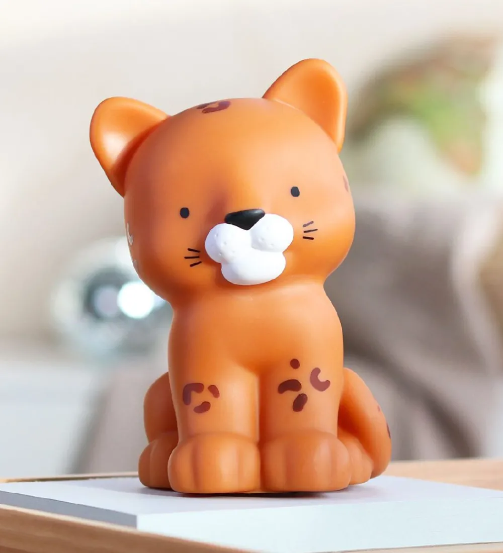 A Little Lovely Company Natlamper>Natlampe - 9,7x14 cm - Leopard - Ora