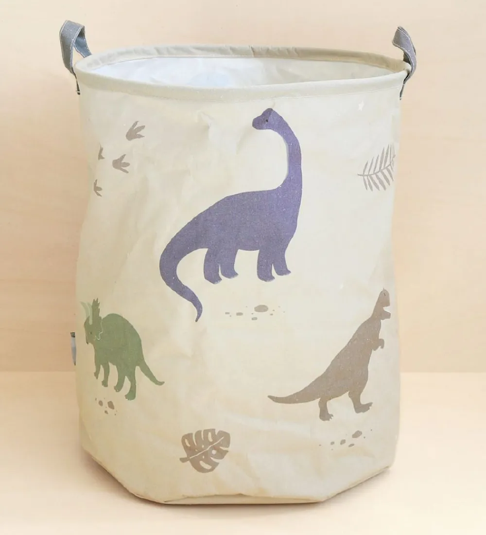 A Little Lovely Company Kurve>Opbevaringskurv - 40x50 cm - Dino