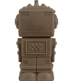 A Little Lovely Company Sparegrise|Sparegris - 16 cm - Robot - Ash Brown