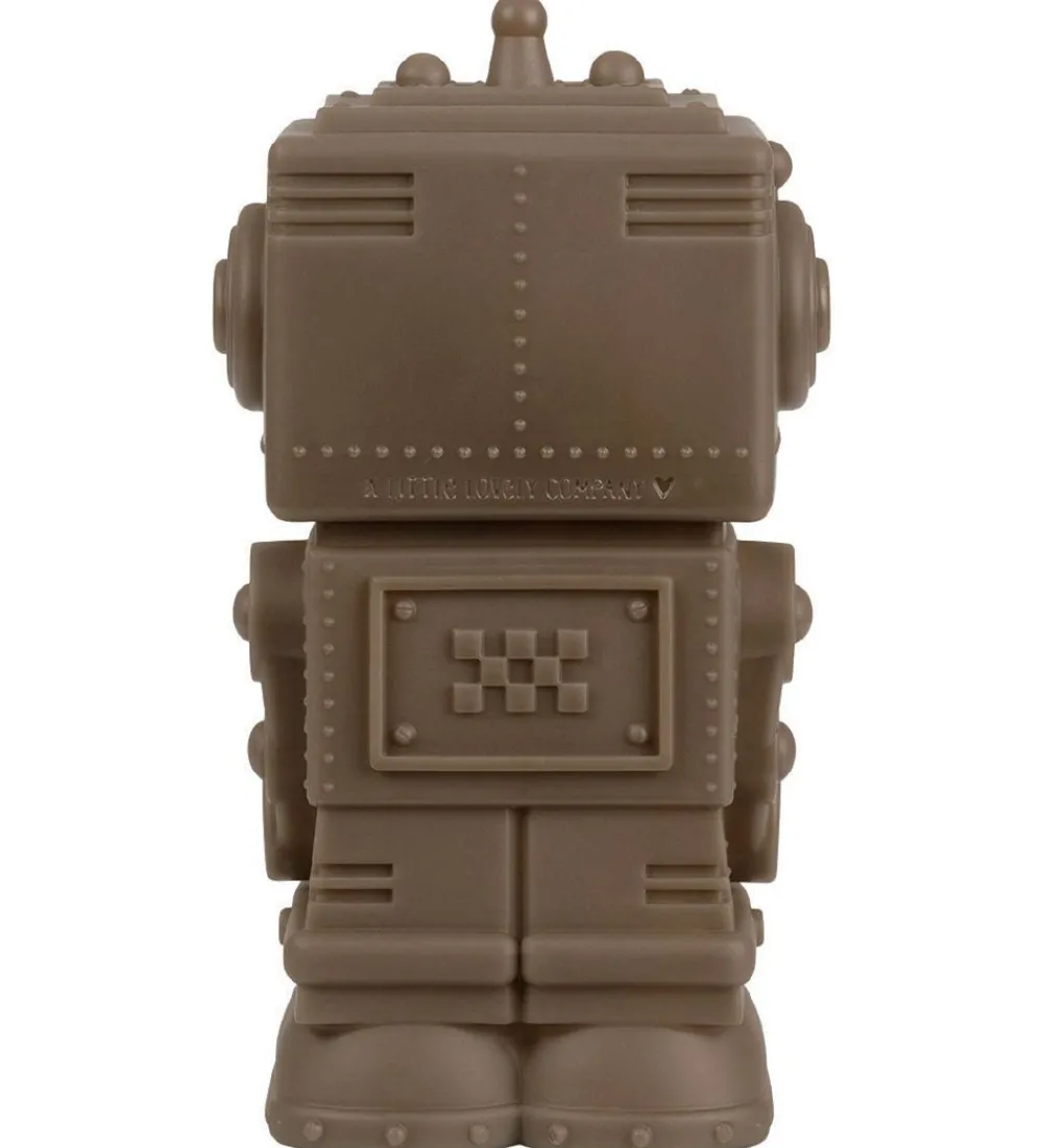 A Little Lovely Company Sparegrise|Sparegris - 16 cm - Robot - Ash Brown