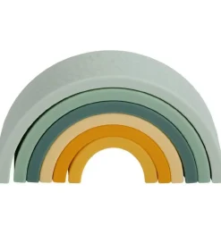 A Little Lovely Company Stablelegetøj|Stablelegetøj - Silikone - Sage