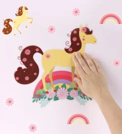 A Little Lovely Company Wallsticker|Wallstickers - 35x50 cm - Horse