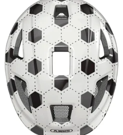 Børn Abus Børnesikkerhed|Cykelhjelme|Cykelhjelm - Anuky 2.0 - White Football