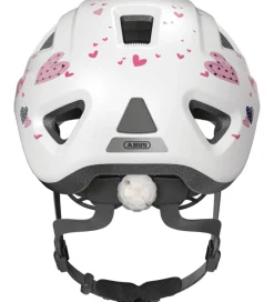 Børn Abus Børnesikkerhed|Cykelhjelme|Cykelhjelm - Anuky 2.0 ACE - White Heart