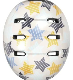 Børn Abus Børnesikkerhed|Cykelhjelme|Cykelhjelm - Skurb Kid - Grey Stars