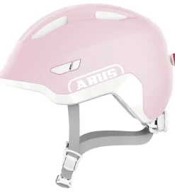 Børn Abus Børnesikkerhed|Cykelhjelme|Cykelhjelm - Smiley 3.0 Ace Led - Pure Rose