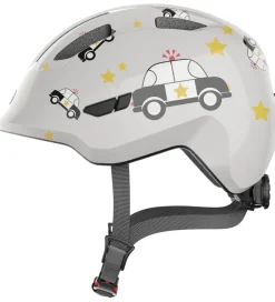 Børn Abus Børnesikkerhed|Cykelhjelme|Cykelhjelm - Smiley 3.0 - Grey Police
