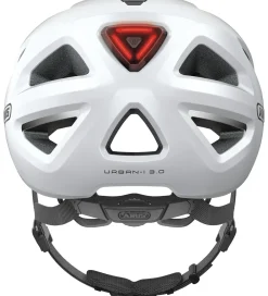 Børn Abus Børnesikkerhed|Cykelhjelme|Cykelhjelm - Urban-I 3.0 - Polar White