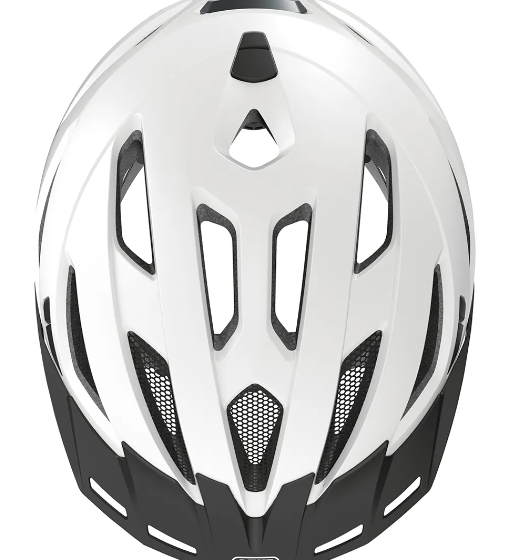 Børn Abus Børnesikkerhed|Cykelhjelme|Cykelhjelm - Urban-I 3.0 - Polar White