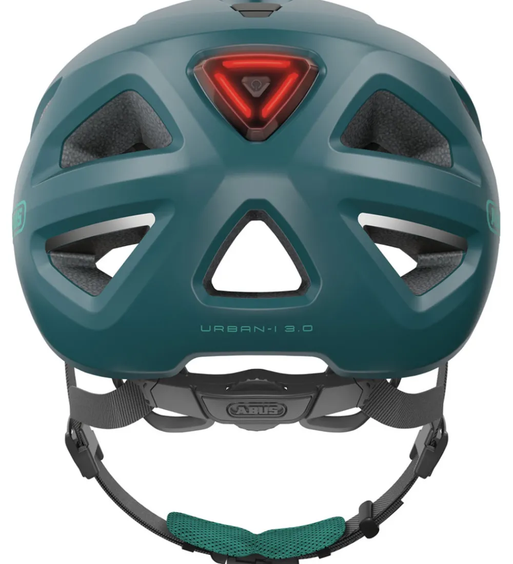 Børn Abus Børnesikkerhed|Cykelhjelme|Cykelhjelm - Urban-I 3.0 - Core Green