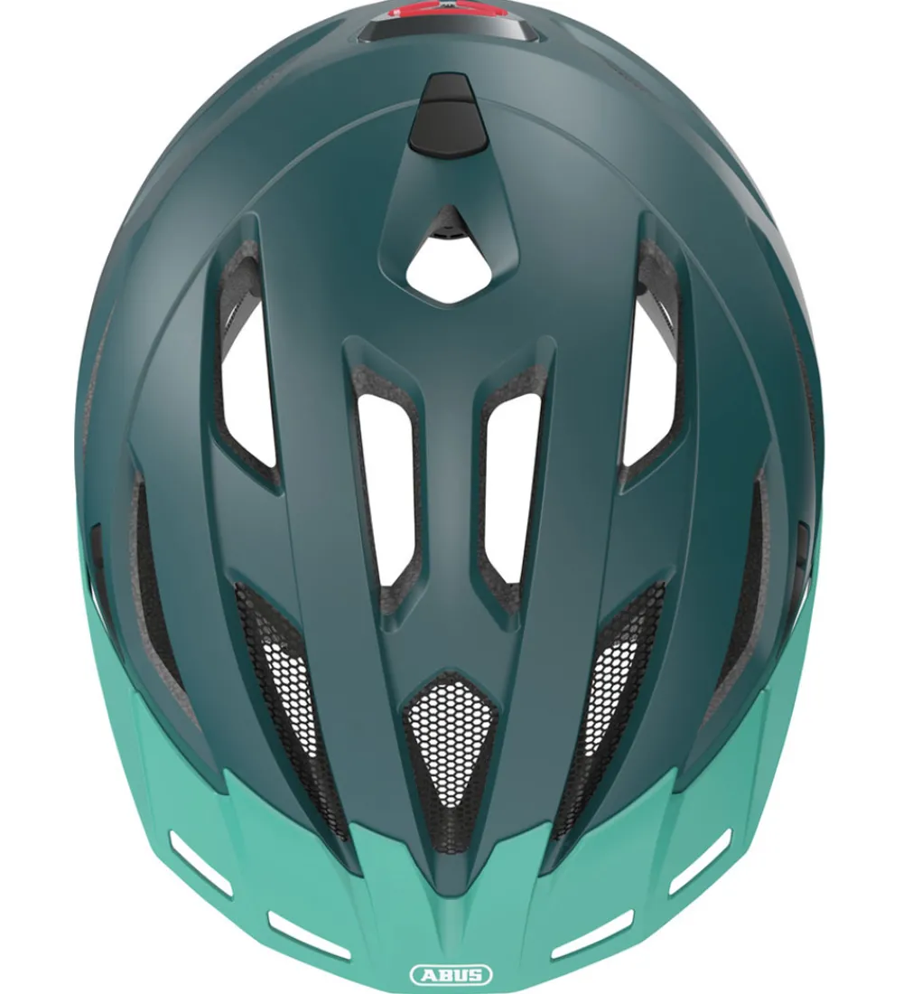 Børn Abus Børnesikkerhed|Cykelhjelme|Cykelhjelm - Urban-I 3.0 - Core Green