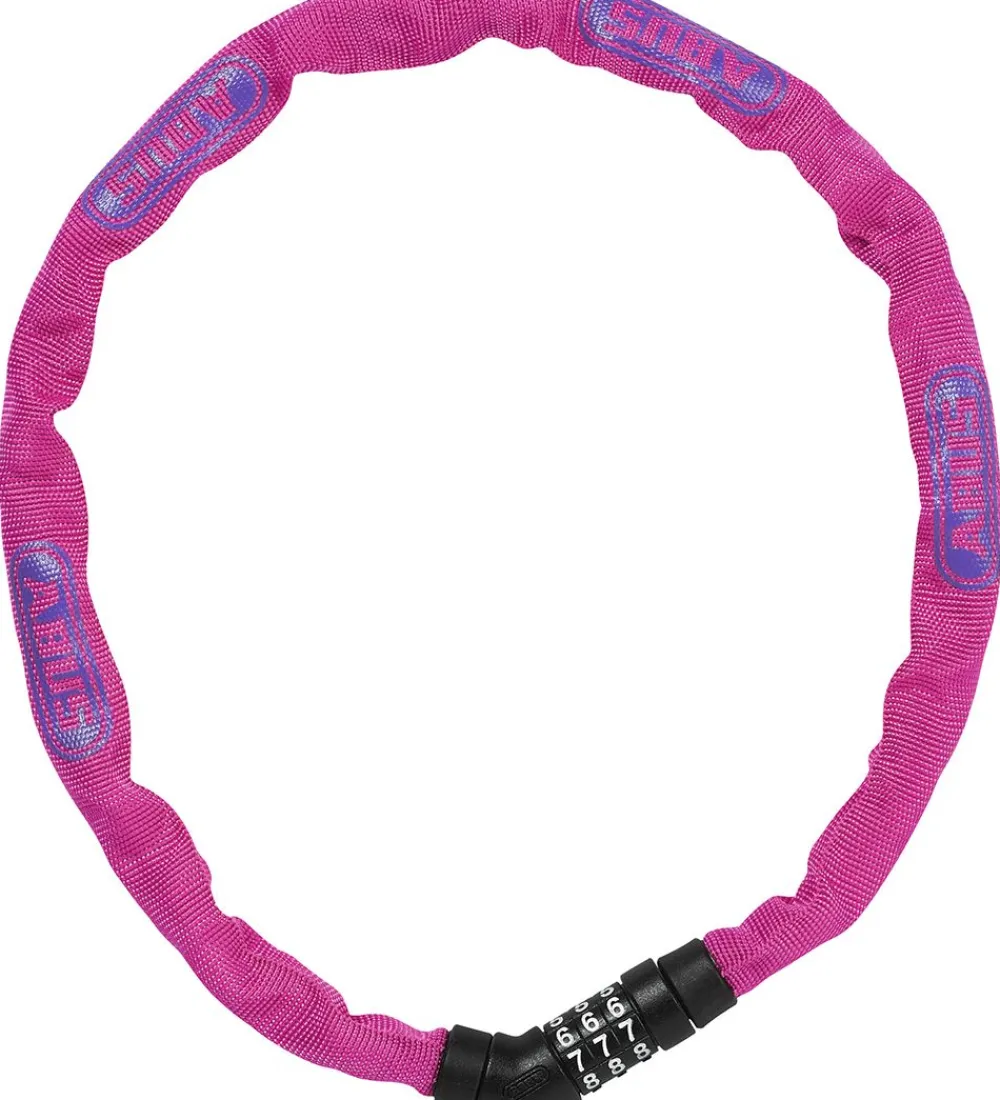 Abus Cykellåse|Cykellåse>Kædelås - 4804C - 75 cm - Pink