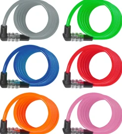 Abus Cykellåse|Cykellåse>Spirallås - 3506C - 120 cm - Assorteret
