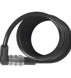 Abus Cykellåse|Cykellåse|Spirallås - 3506C - 120 cm - Sort