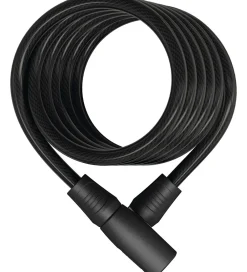 Abus Cykellåse|Cykellåse|Spirallås - Star 4508K - 150 cm - Sort