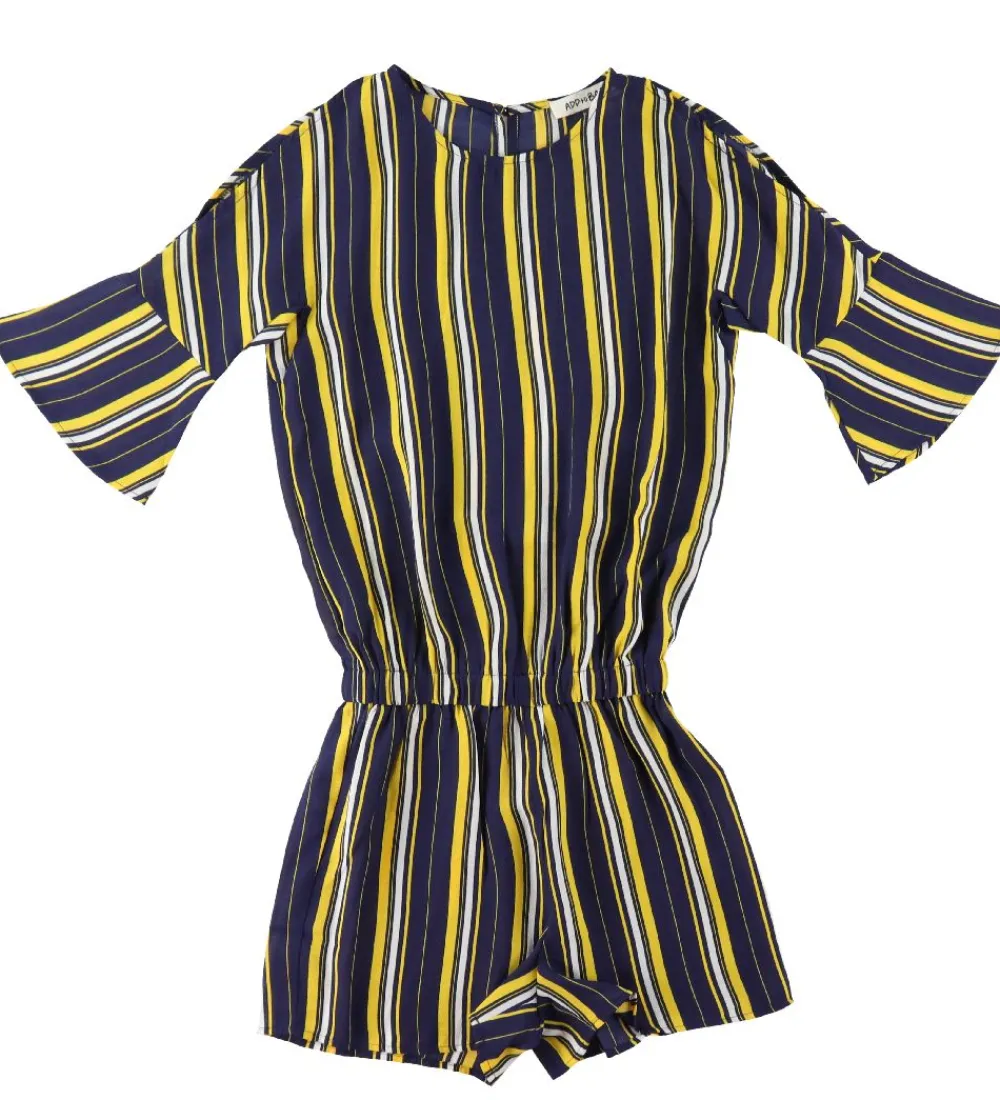 Børn Add to Bag Buksedragter>Buksedragt - Gul/Navy