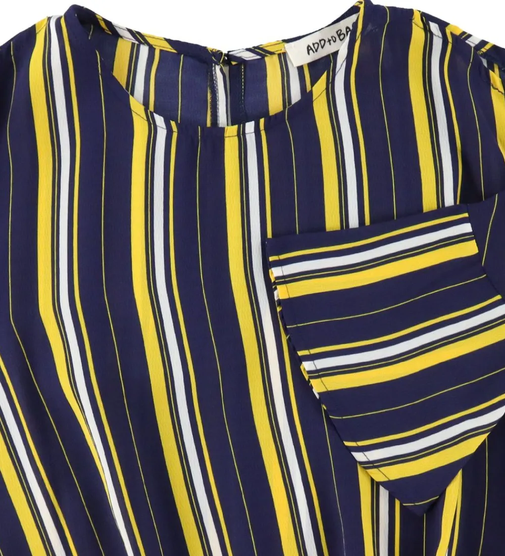 Børn Add to Bag Buksedragter>Buksedragt - Gul/Navy