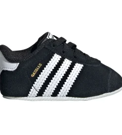 adidas Originals Begyndersko>Begyndersko - Gazelle Crib - Cblack/Ftwwht/Ftww