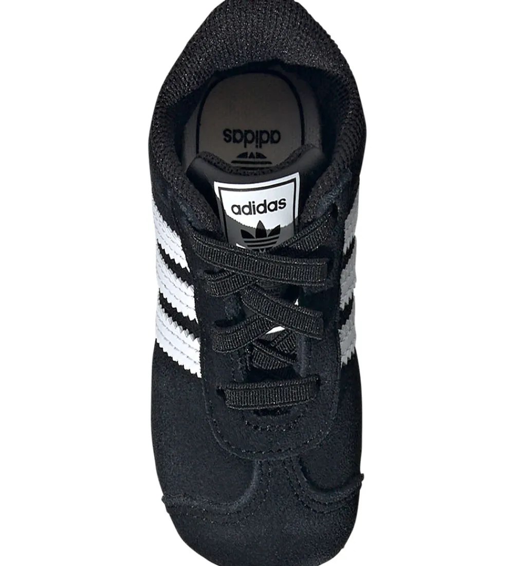 adidas Originals Begyndersko>Begyndersko - Gazelle Crib - Cblack/Ftwwht/Ftww