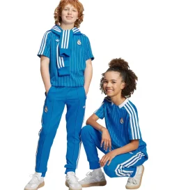 adidas Originals Fodbold|Bukser - Real Madrid - Blue Bird/Hvid
