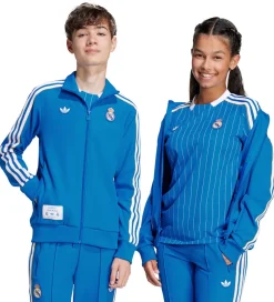 adidas Originals Fodbold>Cardigan - Real Madrid - Blue Bird/Hvid
