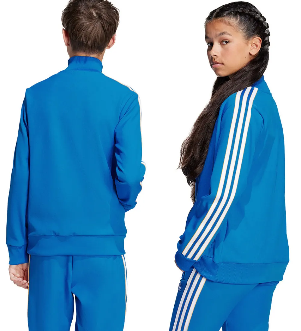adidas Originals Fodbold>Cardigan - Real Madrid - Blue Bird/Hvid