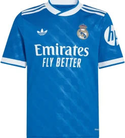 adidas Originals Fodboldtrøjer|Fodboldshorts>Fodboldsæt - Real Madrid 25/26 3. Sæt - Blue