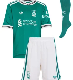 adidas Originals Fodboldtrøjer|Fodboldshorts>Fodboldsæt - Liverpool 25/26 3. sæt - Sea Green